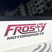 Autocollant de transfert en vinyle personnalisé, imperméable et résistant au soleil, impression en usine, logo personnalisé, autocollant de transfert pour fenêtre de voiture