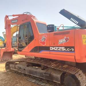 95% Nuevo modelo <span class=keywords><strong>Doosan</strong></span> 225-7 Excavadora sobre orugas 23 toneladas Peso operativo 110kw Potencia Kawasaki Bomba hidráulica - Product Image 2