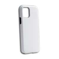 Coque Téléphone de Protection Sublimation Vente en Gros Prosub, Coque de Téléphone 3D Vierge 2 en 1 pour Sublimation pour iPhone 11