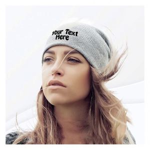 Gorro de Invierno con Logotipo Personalizado para Adultos, Diseño Clásico con Toque Personalizado - Product Image 1