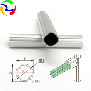 Étagère de rangement carrée en aluminium Eida Lean Pipe Karakuri <span class=keywords><strong>Kaizen</strong></span> <span class=keywords><strong>Line</strong></span>, matériau zingué résistant à la corrosion, garantie 3 ans - Product Image 4