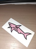 Nouveau 2026 – Autocollant rond requin 3D en PVC, imperméable, écologique, imprimé UV, amovible, pour cadeaux promotionnels (vente en gros)