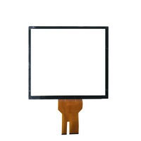 Panel Táctil Capacitivo de Vidrio Industrial de 4 Pulgadas, Multi USB de 10 Puntos, Resistente al Agua, Personalizado, ODM OEM de Fábrica, MOQ Pequeño