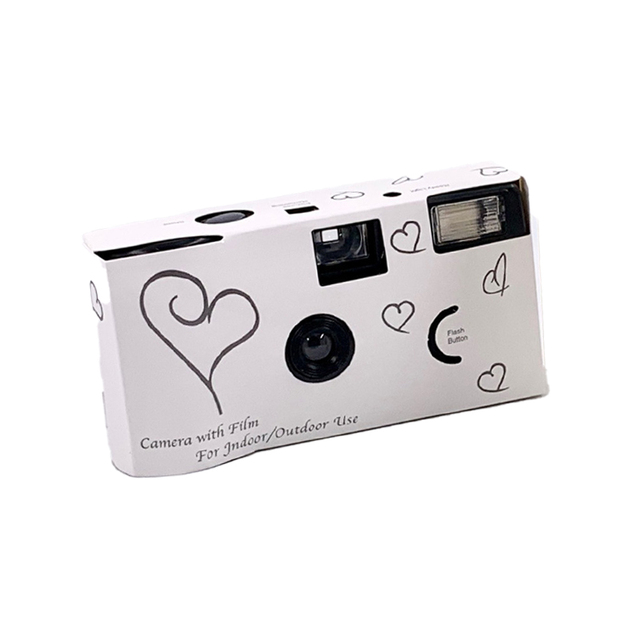 Customizable 35MM Film Disposable Camera With Built-in Flash