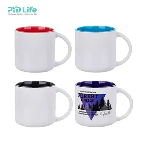 PYD Life 14 oz 420 mlツートンカラー昇華マグセラミックマグコーヒーマグ昇華用