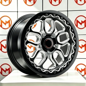 Jantes de course Maxtera forgées sur mesure, style <span class=keywords><strong>Laguna</strong></span> Beadlock, pour Mustang, Dodge, Camaro, Corvette, BMW, F-<span class=keywords><strong>150</strong></span>, Supra, jantes en alliage - Product Image 1