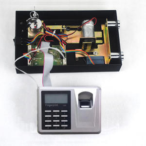 מנעול טביעת אצבע דיגיטלי אלקטרוני עבור שימוש בתיבת בטוח דלת עם מפתח דרך פתח - Product Image 5