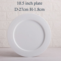 Vente chaude, vaisselle en porcelaine blanche de style occidental pour hôtel, cuisine, service, assiettes, ensemble de tasses et soucoupes en céramique, vaisselle