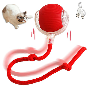 Juguete Inteligente para Gatos, Diseño Innovador 360, Pelota Automática Interactiva con Movimiento Giratorio, PC+Silicona, Cargador USB - Product Image 3