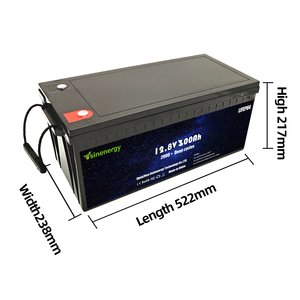 Batterie au lithium fer phosphate à décharge profonde OEM ODM 12V 100Ah 200Ah 300Ah 400Ah - Product Image 2