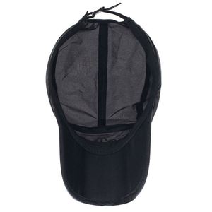 Casquette de baseball classique à 5 panneaux en polyester respirant, séchage rapide, ajustable avec logo brodé personnalisé, style sportif - Product Image 5
