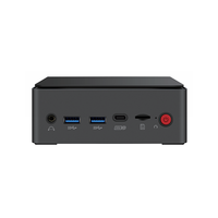 Мини-ПК NUC I3-1215U с двумя LAN-портами, 16 ГБ DDR4, 256 ГБ M.2 NVME, 2xHD, 2xType-C, мощный портативный компьютер с WIFI6, OEM, Win11, для бизнеса