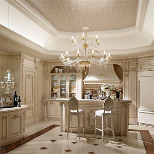 Lusso nuovo design classico stile cucina classico con armadio da cucina in legno massello di migliore qualità - Product Image 2