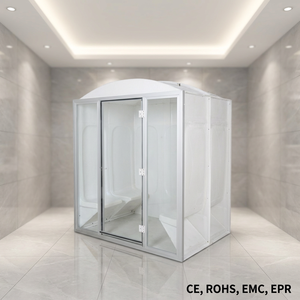 Cabina <span class=keywords><strong>de</strong></span> Vapor Húmedo <span class=keywords><strong>de</strong></span> Lujo con Masaje Completo, Cabina <span class=keywords><strong>de</strong></span> Ducha <span class=keywords><strong>de</strong></span> Vapor Interior con Sauna, Control Inteligente <span class=keywords><strong>de</strong></span> Vapor, OEM ODM - Product Image 1