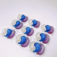 Capsules de lessive tout-en-un bio non biologiques à la lavande et à la camomille, couleur originale, avec un pouvoir nettoyant en profondeur