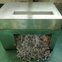 Prix pas cher 2021 nouveau produit facile à utiliser machine de déchiquetage de papier froissé panier Zig froissé découpé papier déchiquetage machine coupe équipement
