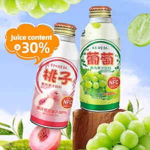 Succo di Uva NFC Sterilizzato JIUR di Alta Qualità, 375ml, Bevanda Naturale al Gusto di Frutta in Lattina - Product Image 5