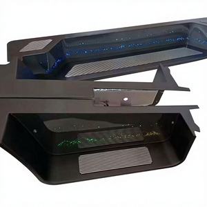 Accesorios Interiores Portátiles para <span class=keywords><strong>Mercedes</strong></span>-Benz Sprinter 906/907 con Luces LED, Reposapiés de Bienvenida y Umbrales Metálicos - Product Image 1