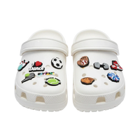 Promotions : Breloques de chaussures en silicone pour garçons et filles, accessoires de danse, de baskets et de sabots, décorations de chaussures en gros, cadeaux