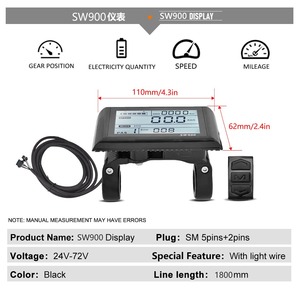 <span class=keywords><strong>Kit</strong></span> de Conversión de <span class=keywords><strong>Bicicleta</strong></span> Eléctrica con Motor de Buje de Alta Potencia MTX 72V 3000W 48V/60V/52V 2000W/1500W con Opciones de Baterí<span class=keywords><strong>a</strong></span> Integrada - Product Image 3