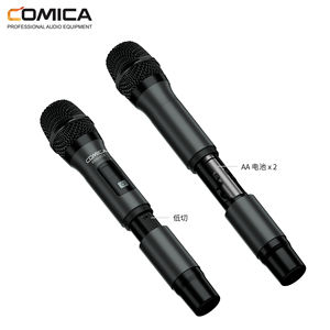 Microphone sans fil professionnel <span class=keywords><strong>COMICA</strong></span> à 6 canaux pour smartphone avec poignée standard pour vidéo mobile - Product Image 4