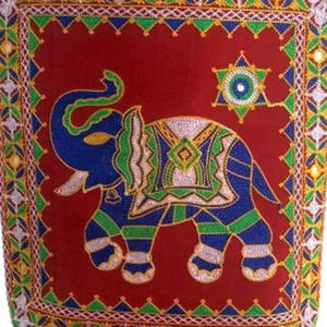 Bolsa de Mano Personalizada, Moderna, Hecha a Mano, con Bordado, Bolsa de Tela Resistente para Ir de Compras y Uso Diario - Product Image 4