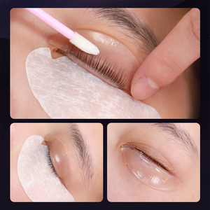 Protections adhésives sans colle en silicone coréen pré-ramollissantes pour rehaussement de cils, coussinets ramollissants pour traitement de rehaussement de cils coréen, 4 paires S M - Product Image 4