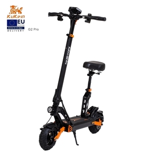 Nouvelle version EU 2026 Trottinette électrique Kukirin G2 Pro Batterie 48V 15.6Ah Pneus sous vide de 9 pouces Avec siège Charge 120KG Double suspension - Product Image 1