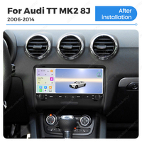 Navifly 8 cœurs 6+128 Go 4G LED WIFI BT Car-Play Auto Radio FM Multimédia GPS Car-Play Auto pour Audi TT MK2 8J 2006-2014