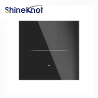 Shineknot pour interrupteur intelligent Zigbee 3.0, 1/2/3/4 voies, panneau tactile en verre, interrupteur mural, compatible Alexa et Google Home, maison intelligente
