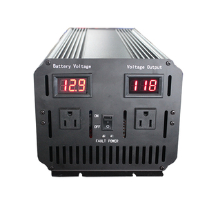 Potencia <span class=keywords><strong>de</strong></span> onda sinusoidal modificada DC 12V AC 220V <span class=keywords><strong>inversor</strong></span> <span class=keywords><strong>de</strong></span> coche LED enchufes <span class=keywords><strong>de</strong></span> la UE conectividad NFC 1000W 1500W 2600W nominal 500W 50Hz/60Hz OEM - Product Image 5