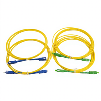 Cable de Conexión de Fibra Óptica Whoselase, Jumper de Fibra Óptica Monomodo de Baja Pérdida 0.3dB, Cable de Conexión SC-SC FTTH, Longitud Personalizada