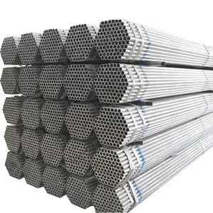 Factory Price Astm A53 Gr.b Erw Sch 40 Galvanized Steel Pipe Hot Dip Galvanized Round Steel Pipe For Water Supply Piping