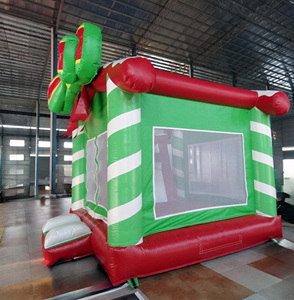 <b>Inflatable</b> Bouncer Castle Christmas <b>House</b> Commercial Customized Xmas Decoration 1 Piece Xmas <b>House</b> Commercial Wholesale I - Product Image 3