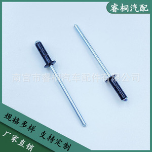 Rivets aveugles Shuangxuan 3.2x11 en acier, tête ronde de type ouvert, pour fixation automobile - Product Image 5