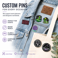 Épinglette en alliage de zinc de qualité supérieure avec émail souple, finition durable, attache papillon, fabrication OEM ODM, vente en gros, fabricant de badges métalliques personnalisés