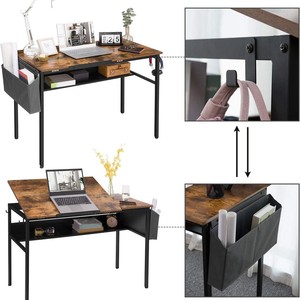 Foreign trade original single-item home <b>computer</b> <b>desk</b>, simple student writing <b>desk</b>, cloth bag storage <b>desk</b>, office furniture - Product Image 1