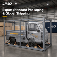 Camionnette électrique de transport de marchandises de pointe pour la vie urbaine moderne, camion écologique LIMO Cargo avec garantie d'un an, OEM ODM