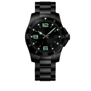 Durable Mechanical Watch with Rotating Bezel and Luminous Hands for Everyday and Outdoor Wear Longinesing - Product Image 3