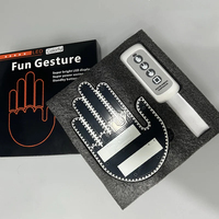Nouvelle lumière de geste de main pour la lumière LED de signe de fenêtre arrière de voiture YFG1 lumière intérieure de doigt automatique