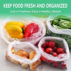 9527 Sachets en plastique transparent pour produits frais, 12x16 pouces, 350 unités, rouleau de conservation alimentaire, résistants à la congélation et à la chaleur, pour fruits et légumes - Product Image 6