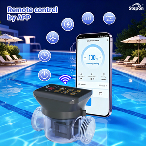 Système de chlorinateur au sel OEM/ODM intelligent avec contrôle WiFi via application, installation facile, faibles coûts d'entretien, pour <span class=keywords><strong>piscine</strong></span> jusqu'à 12 000 gallons - Product Image 1