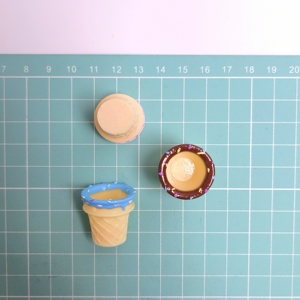 Modelo de Cono de Helado en Miniatura <span class=keywords><strong>para</strong></span> Casa de Muñecas, 100 Piezas, <span class=keywords><strong>Figuras</strong></span> Realistas de Vasos de Helado <span class=keywords><strong>para</strong></span> Decoración de Mesa de Tienda, Cocina o Fiestas - Product Image 4