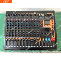 Série DMR avec Bluetooth, mixeur audio DSP 8/12/16 canaux, 128 DSP, 350W/600W*2CH, double égaliseur 9 bandes, prise en charge de la connexion USB avec ordinateur
