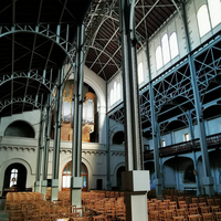 Rangka Baja AISC, Truss Purlin, Fabrikasi Struktur Baja OEM, Layanan Gambar Tekla, Struktur Baja Gereja Modern