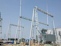 L'immersion chaude a galvanisé les Polonais ronds en acier pour des tours de télécommunication de courant électrique et des structures de transformateur
