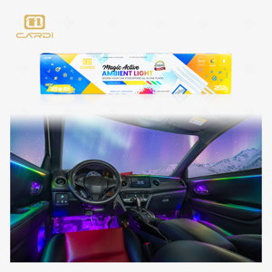 Bande lumineuse intérieure <span class=keywords><strong>de</strong></span> voiture K6, détection d'ambiance, ambiance relaxante dans la cabine - Product Image 1
