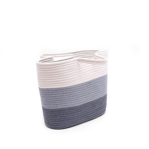 Accueil Boîte À La Main avec Poignées De Rangement Gigognes Bacs Jouet de Corde de Coton Panier À Linge - Product Image 2