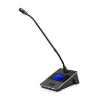 Nouvelle unité de président de conférence filaire avec fonction vocale pour la gestion du temps, microphone numérique tactile réglable et étanche pour les discussions