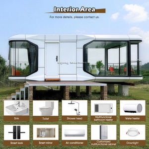 Casa Prefabbricata Personalizzata All'Ingrosso, Modulare, Tiny House, Cabina, Sleep Pod, Capsula Spaziale di Lusso per Esterni, Letto per Hotel, Casa Mobile - Product Image 3